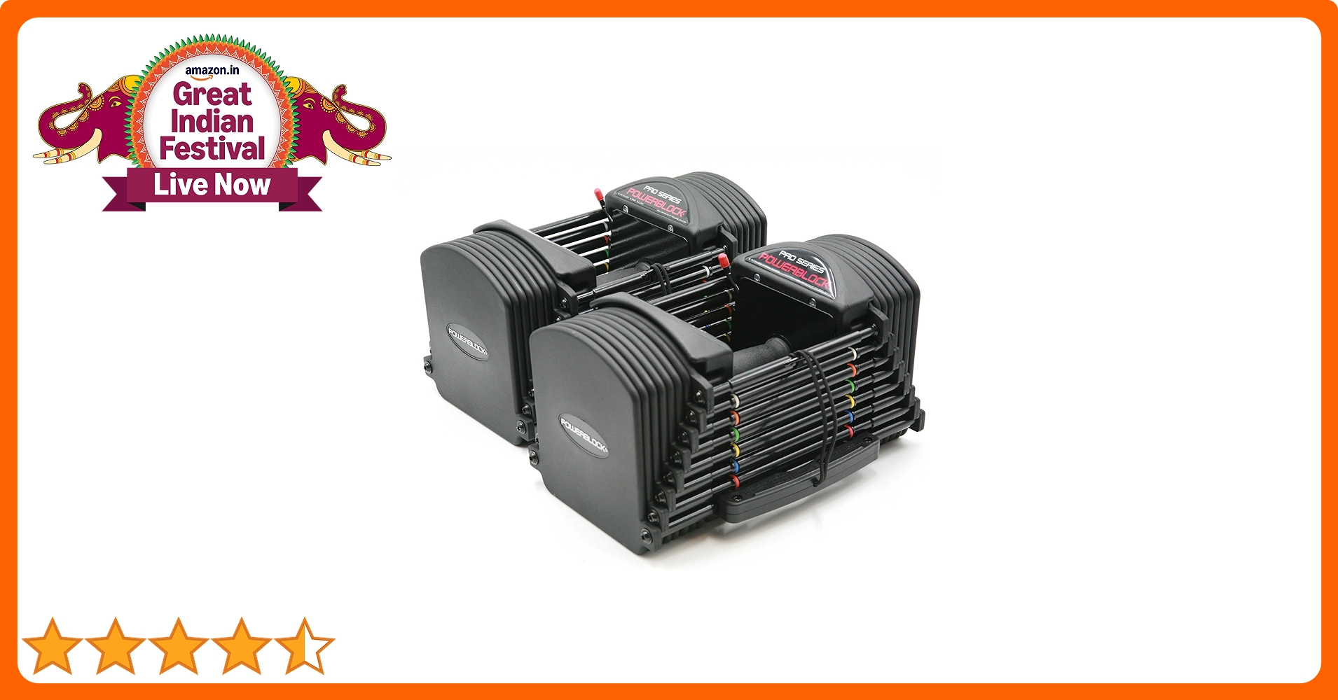 POWERBLOCK 50 ダンベル（２） Amazon | パワーブロック SP50 (23kg×2) 可変式ダンベル 9段階